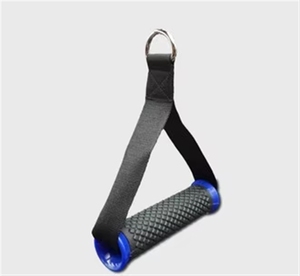Barre de traction robuste avec poignées <span class=keywords><strong>Prime</strong></span> <span class=keywords><strong>Fitness</strong></span> antidérapantes et logo personnalisé, avec anneau en D pour bandes de résistance - Product Image 6