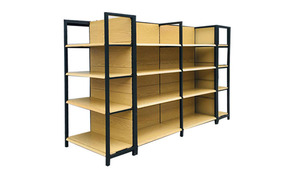 Estante de exhibición de venta de China, tienda de <span class=keywords><strong>farmacia</strong></span> Industrial personalizada, diseño de <span class=keywords><strong>Francia</strong></span>, estantería de góndola europea a la venta - Product Image 3
