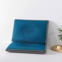 Ergonomisches 2025 3D Gel Relax Orthopädisches Memory Foam Kissen Konturierte Nackenstütze Verbesserte Schlafqualität Bambusfaser