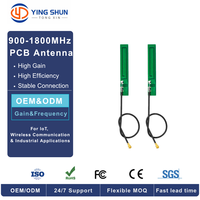 Antenne RF LoRa LPWAN GSM PCB 6dBi polarisée linéairement 50 Ohm VSWR 1.5 Max Fréquence personnalisée Câble Connecteur OEM