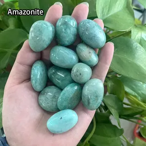 Wholesale Rolling Stone Natural Crystal Healing Stones Tumbled Stones For Home Decoration