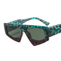 Boyarn Fashion Design Écaille de Tortue Personnalité Double Couleur Optique Lunettes Cadre Rétro Irrégulier Surdimensionné Lunettes