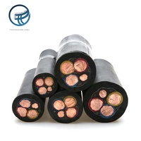 Kabel listrik 4 inti 450/750V 16mm, kawat tembaga tegangan rendah, isolasi fleksibel untuk penggunaan industri