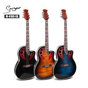 <span class=keywords><strong>Semi</strong></span>-acoustic guitar made in China - Product Image 1