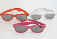 Arc-en-ciel Dick Vision lunettes de Diffraction formes de coeur 3D lunettes en papier pour musique en plein air fête Bar feux d'artifice Club de vacances