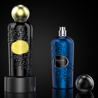 Vente en gros OEM ODM – Flacon de parfum vide en verre super flint de 50 ml et 100 ml avec pulvérisateur et boîte