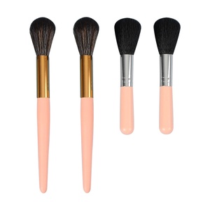Ensemble de pinceaux de maquillage à long manche, poils synthétiques doux, pour fond de teint, blush, anticernes, fard à paupières, poudre libre, pinceaux cosmétiques pour le visage - Product Image 5