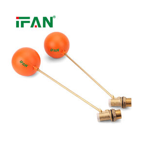 IFAN Özelleştirilmiş Pirinç Şamandıralı Valf Mini Su Deposu 1/2" - 2" Yüzer Valf Otomatik Seviye Kontrolü Rezervuar Şamandıralı Küresel Valf - Product Image 1