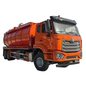 Camiones de Succión de Aguas Residuales HOWO 6x4 Personalizados de Fábrica, Camión Cisterna de Vacío para Limpieza de Aguas Residuales de 16, 18 y 20 CBM - Product Image 1