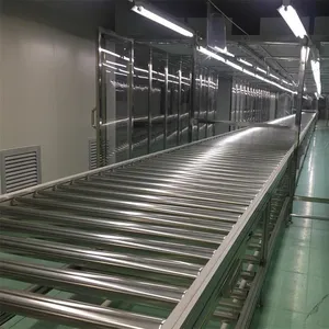 SENTAO Carbon Steel Powered Roller Conveyor Roller Conveyor Line System Flexible Conveyors