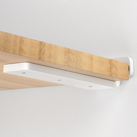 Support mural triangulaire robuste MSB-01, support de rangement invisible pour cloison