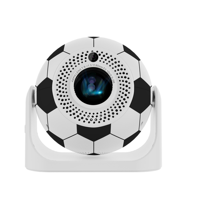 JY360 Mini Ball Smart Projector Auto Focus 4/5G Wifi 1+8GB Android 13 Multimedia Portable Home Pocket Projector for Event