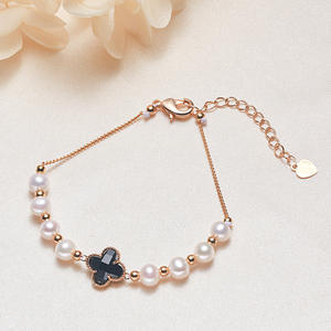 Zhuji Handmade Freshwater <b>Pearl</b> <b>Bracelet</b> Ins Wind Inspired Inscribed Bead Chain <b>for</b> <b>Women</b> <b>Women's</b> Fashion Charm Jewelry <b>for</b> - Product Image 5