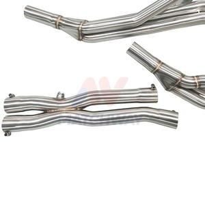 Collecteur d'échappement en Y MATCHWAY haute performance SS201/304, soudé 100% TIG, épaisseur 1,5 mm, finition polie pour <span class=keywords><strong>BMW</strong></span> <span class=keywords><strong>E30</strong></span> 84-91 - Product Image 6