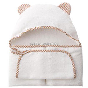 Oem Kleine Moq Kids Handdoek Met Kap <span class=keywords><strong>Baby</strong></span> Hooded Badhanddoek Set - Product Image 1