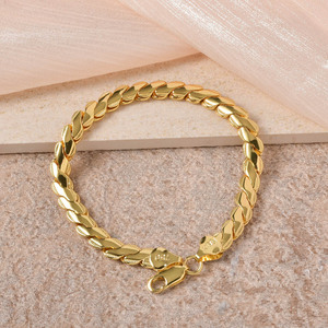 Timeless Compact Glossy Slanted Chic Smooth Trendy Geometric <b>Copper</b> Real Chunky Flat Unisex Cuban Men <b>Bracelet</b> - Product Image 5