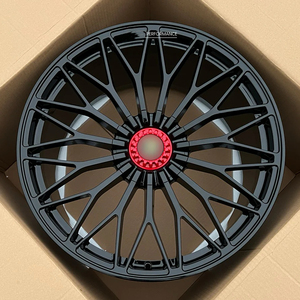 Jantes noires 5X114.3 5X112 5x120 5x110 18 19 20 21 22 24 pouces, jantes forgées personnalisées pour Mercedes Bentley Tesla Audi BMW, jantes en alliage - Product Image 1