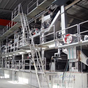 Chất thải tái chế giấy máy testliner Kraft Giấy cuộn máy làm dây chuyền sản xuất giấy sóng - Product Image 5