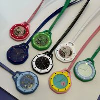 [Vorverkauf] Royal Pop Quarz-Taschenuhr, modisches Schlüsselband, hängender Anhänger, 40 mm Zifferblatt, achteckiger Rahmen, 3 BAR wasserdicht, einzigartig