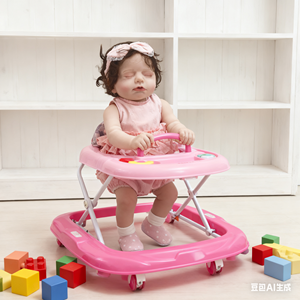 Bambola Reborn in Vinile da 18 Pollici, Simulata, Dormiente, con Vestito Rosa, Texture della Pelle Realistica, per Bambine - Product Image 5