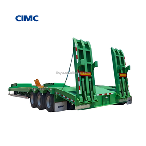 אורך להתאמה אישית <span class=keywords><strong>cimc</strong></span> חצי טריילר עבור טרקטורים, בולדוזרים, וחופרים - Product Image 2