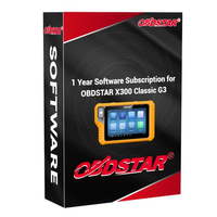 OBDSTAR X300 Classic G3 Versión Completa Servicio de Actualización de Un Año