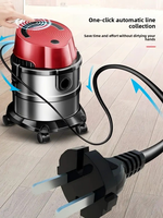 Robot Vacuum Cleaner Elektrik Basah dan Kering dengan Motor Sikat untuk Hotel & Rumah Tangga, Spesialis Pembersihan Mendalam