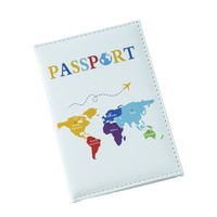 Vente directe d'usine, porte-passeport universel, porte-passeport en cuir PU, housse de protection pour passeport
