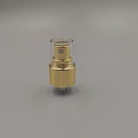 Bouteille de parfum 20 double pompe de pulvérisation anodisée demi-capot couleur personnalisée