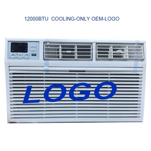 <span class=keywords><strong>Climatiseur</strong></span> de fenêtre intelligent à fréquence fixe 110V~60Hz 12000Btu, simple refroidissement, R32, pour le marché américain, vente au détail et en gros - Product Image 1
