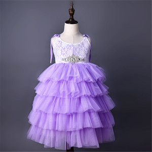 Robes pour enfants de taille plus, robes d'été décontractées pour filles, robes de princesse pour filles, robes unies de qualité supérieure - Product Image 4