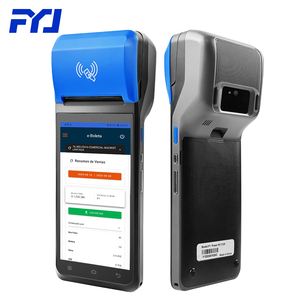 Système de caisse enregistreuse portable Android FYJ <span class=keywords><strong>F1</strong></span> 5,5'' pour entreprises mobiles, paiement de tickets, imprimante d'étiquettes et de reçus, logiciel de caisse enregistreuse - Product Image 1