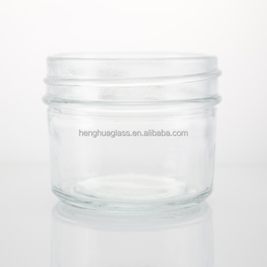 Chất Lượng Cao 120Ml 150Ml <span class=keywords><strong>200Ml</strong></span> 300Ml Rộng Miệng Mason <span class=keywords><strong>Glass</strong></span> <span class=keywords><strong>Container</strong></span> Lọ Với Nắp Kim Loại Cho Mứt Mật Ong Thực Phẩm Lưu Trữ - Product Image 4