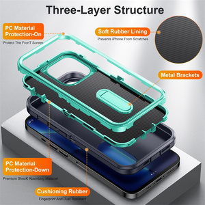 <span class=keywords><strong>Cover</strong></span> Posteriore in TPU Plastico per <span class=keywords><strong>iPhone</strong></span> 11 12 13 <span class=keywords><strong>14</strong></span> 15 16 17 Pro Max XR X 7 8 Plus, Multicolore, Antiurto Rinforzato - Product Image 3