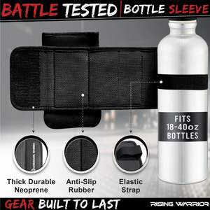 Housse de transport pour bouteille d'eau |   Support de téléphone, porte-clés de sport, pochette pour portefeuille |   Sac de sport pour bouteille d'eau, compatible AirPods, téléphone et cartes - Product Image 5