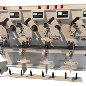 Machine à bobiner semi-automatique à grande vitesse de précision Yishuo pour fil à coudre, <span class=keywords><strong>enrouleur</strong></span> conique avec moteur <span class=keywords><strong>220V</strong></span> 1.2KW, composant principal - Product Image 1