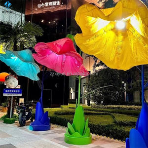 Nuevo diseño creativo cuerpo inducción cuerpo detección eléctrica apertura y cierre flor jardín <span class=keywords><strong>Parque</strong></span> centro comercial decoración <span class=keywords><strong>parque</strong></span> <span class=keywords><strong>de</strong></span> atracciones - Product Image 3