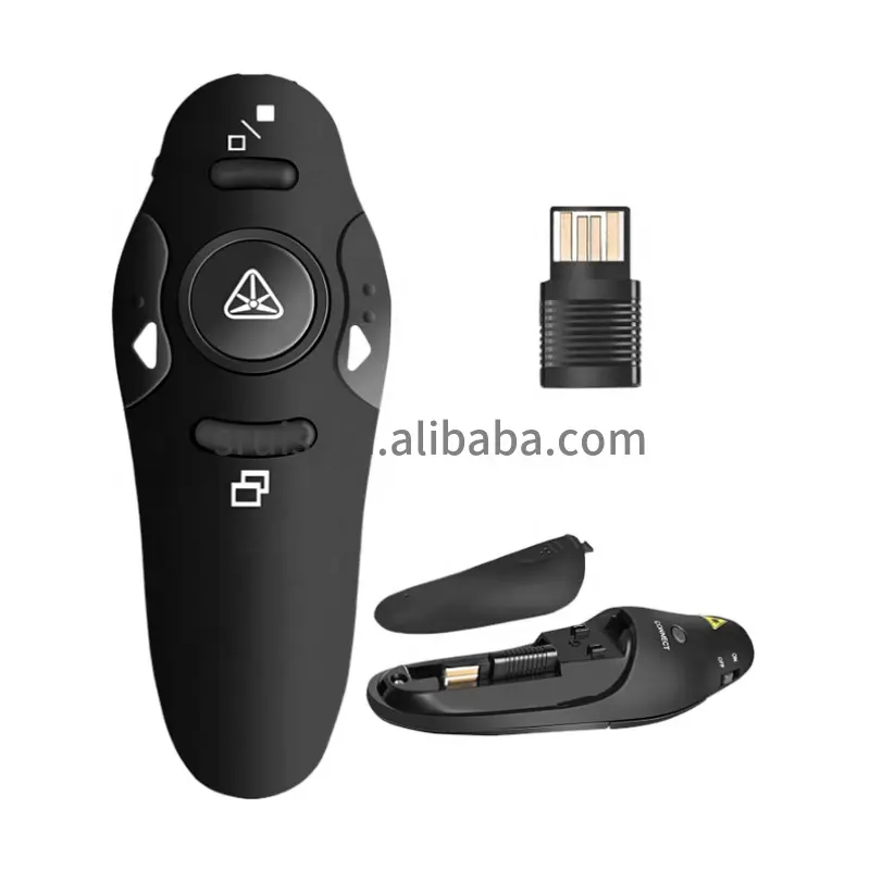 2.4GHz Wireless USB Powerpoint Presentation Remote Control PPT Flip Pen Pointer Clicker Presenter Remote Control