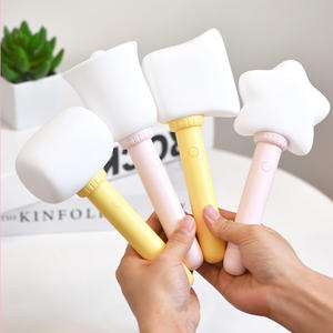 Lámpara Nocturna de Silicona Creativa y Linda con Forma de Campana, Control de Interruptor, Recargable por USB, Lámpara LED Segura, Luz Blanca Cálida, 7 Colores, para Dormitorio Infantil - Product Image 5