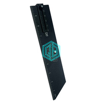 QinBu mise à niveau double écrou jauge de bande de roulement d'escalier outil de Scribe réglable jauge de Contour de précision pour cloison sèche/cloison bois gabarit en aluminium