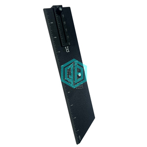 QinBu mise à niveau double écrou jauge de bande de roulement d'<span class=keywords><strong>escalier</strong></span> outil de Scribe réglable jauge de Contour de précision pour cloison sèche/cloison bois gabarit en aluminium - Product Image 3