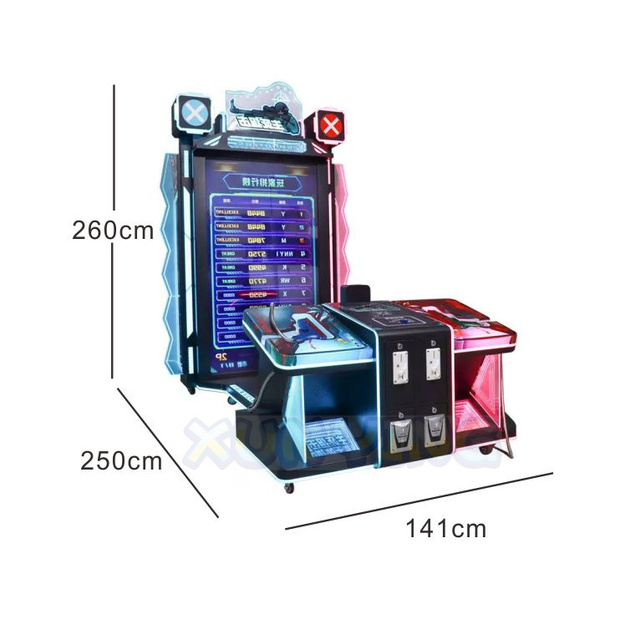 Factory Price Coin Operated 2 Players Shooting Game Machine Simulation 2 Guns Shooting Arcade Game Machine