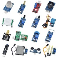 TZT 16 buah/lot Raspberry Pi 2 3 paket modul Sensor 16 jenis Sensor untuk Kit arduino