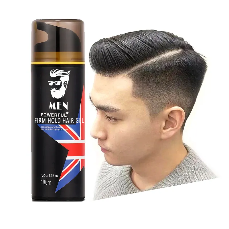 UUFINE Factory no alcohol firm hold clear men long lasting hair styling gel for men manufacturers