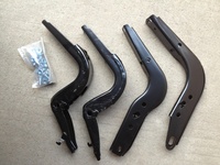 Marchepieds latéraux de conception modifiée à haute configuration SIRU pour les modèles Revo et Hilux 2012 neufs avec matériau en plastique et en aluminium