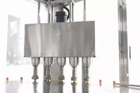 Machine de capsulage de remplissage de poche de bec de machine de Doypack de table rotatoire pour la machine de remplissage standard pasteurisée de nourriture de gelée de jus de lait