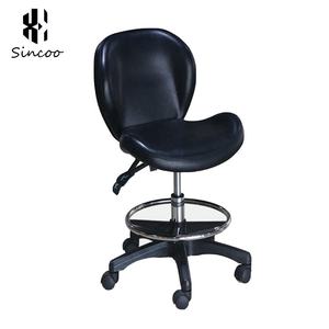 Salon Furniture Manufacturer Master Chair <b>Adjustable</b> Hydraulic Pump Pedicure Foot <b>Stools</b> with Wheels Beauty Technician Chair - Product Image 5