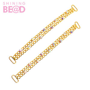 Nouvelle Collection 2026 : Chaîne de Connexion pour Maillots de Bain et Tenues de Plage Femme, Anneaux Dorés en Strass AB, Ceintures et Accessoires pour Chaussures - Product Image 3