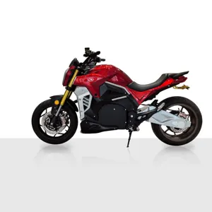 Новая модель 17 дюймов горячая Распродажа 8000 Вт 72 В высокая скорость 160 км/ч хаб мотор электрический мотоцикл