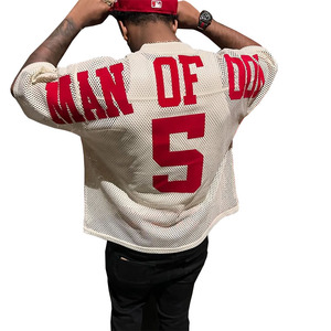 Tùy Chỉnh Mens Crochet Dryfit T-Shirts Thể Thao Mùa Hè Lưới Áo Thun Tùy Chỉnh T Áo Sơ Mi Nhà Cung Cấp - Product Image 1